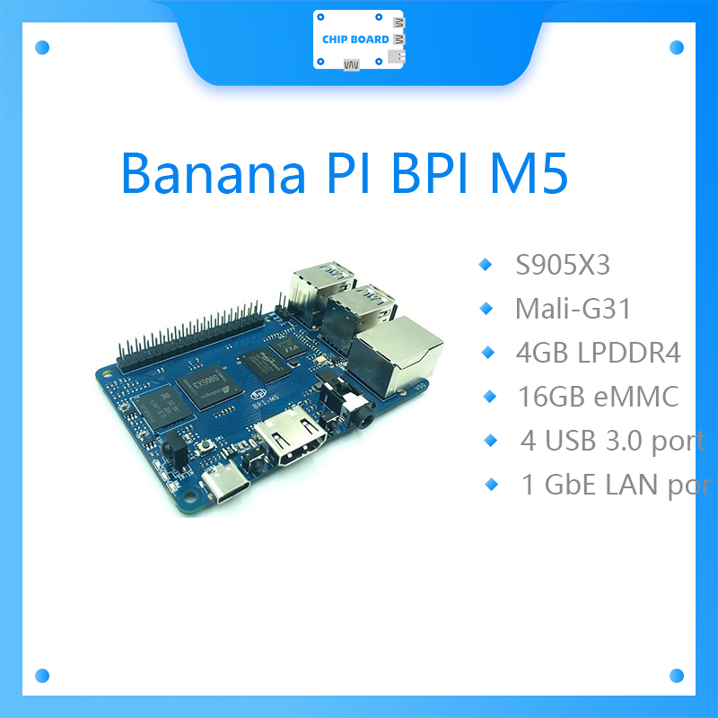 Banana Pi Bpi-M5 - الموز PI BPI M5 الجيل الجديد