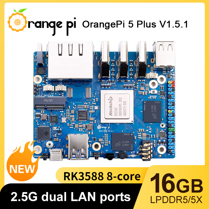 أورانج باي 5 بلس من توب إلك، ذ - مراجعة Orange Pi 5 Plus 16Gb وسعره