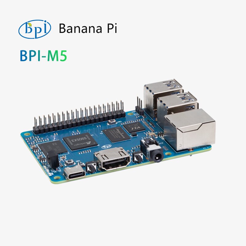 لوحة تطوير الأجهزة مفتوحة المص - مراجعة Banana Pi Bpi-M5 وسعره