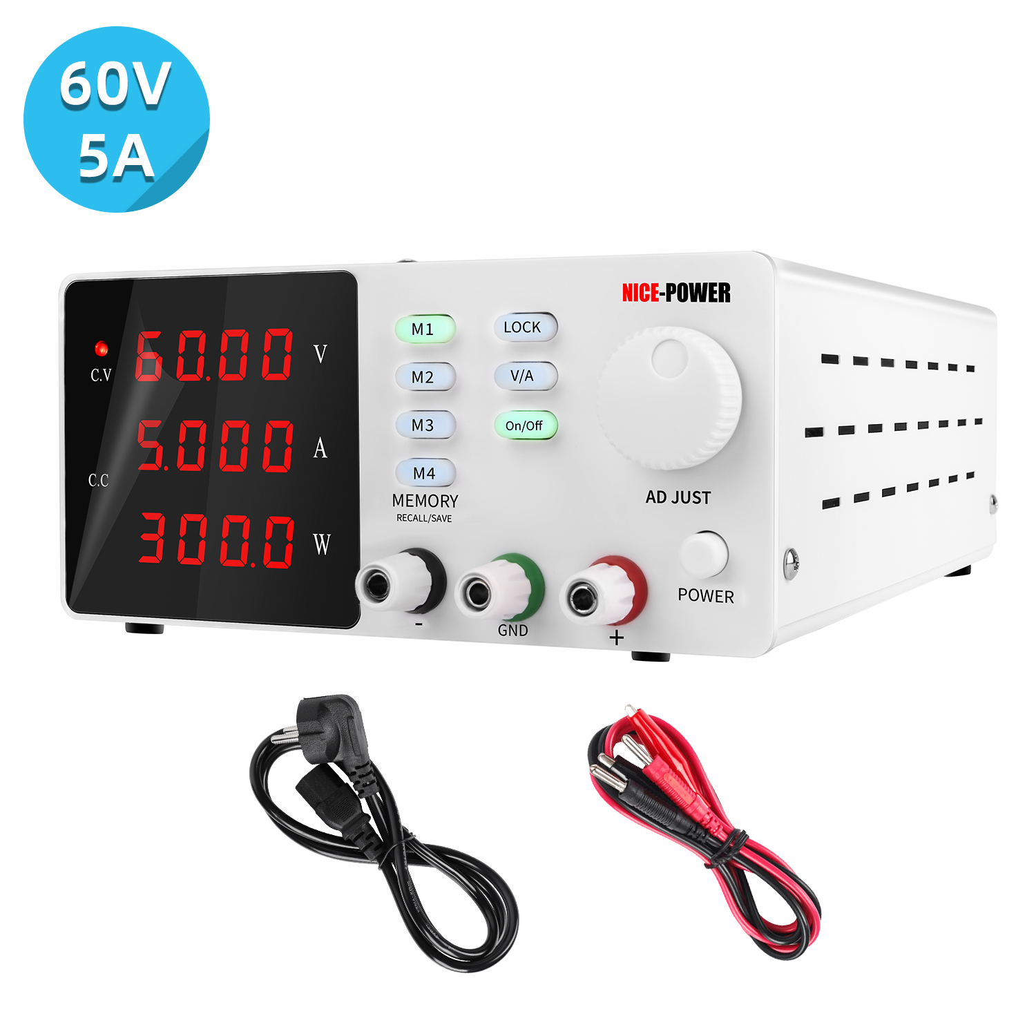 تصميم جديد لطيف الطاقة Spps-S6 - مراجعة Programmable Dc Power Supply 60V 5A وسعره
